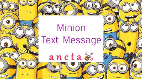 Minion Text Tone