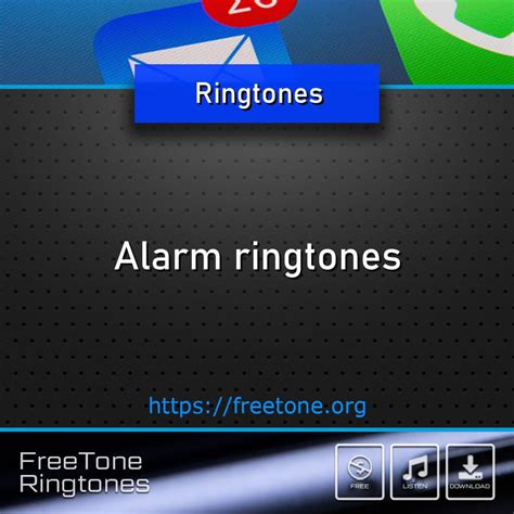 Alarm Tone For Mobile Phone