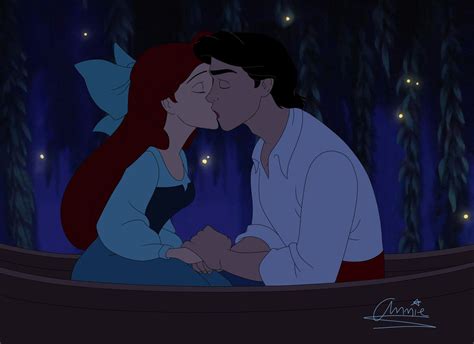 Little Mermaid Kiss The Girl