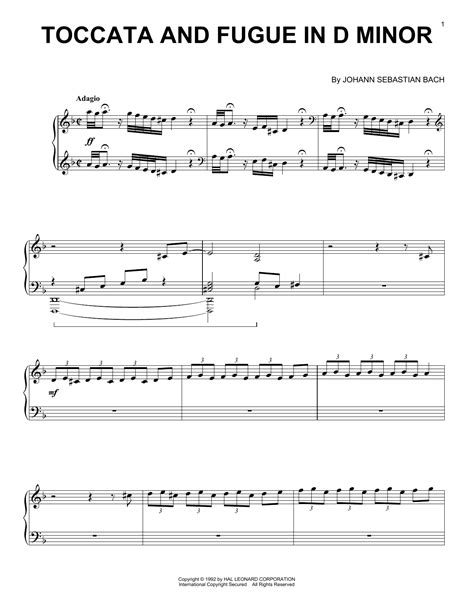 Bach Toccata And Fugue In D Minor Ringtone