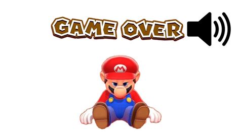 Mario Game Over Sound