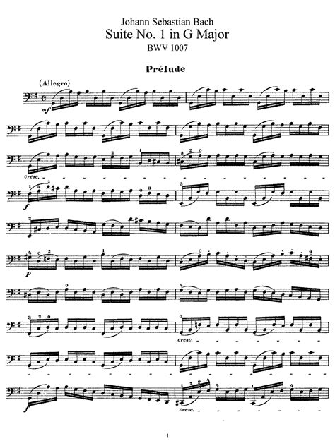 Bach Cello Suite Ringtone