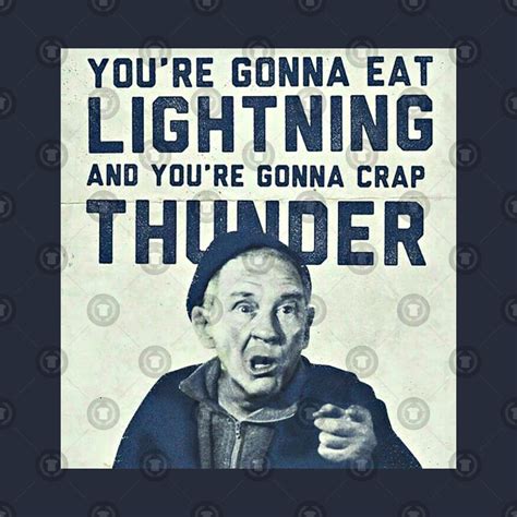 Eat Lightning Crap Thunder