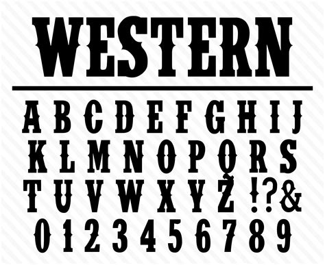 Wild West Text Tone