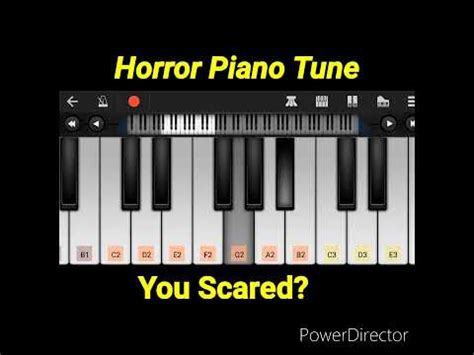Horror Piano Tune Ringtone