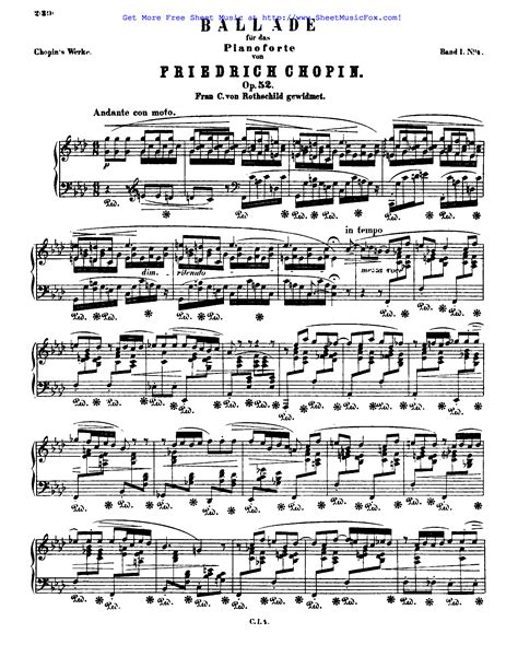 Chopin Ballade No.4 Ringtone