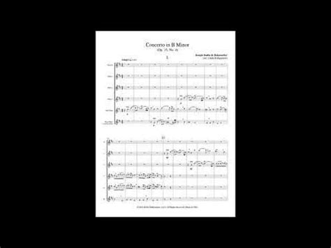 Boismortier’s Concerto for Five Flutes No. 4 Ringtone