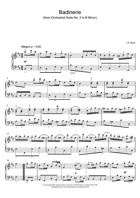 Orchestral Suite No.2 in B Minor Ringtone