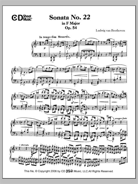 Sonata No.22 in f major Ringtone